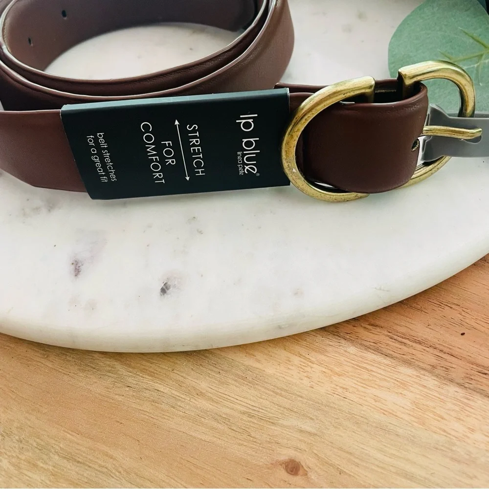 lp blue by Linea Pelle Stretch Comfort Belt